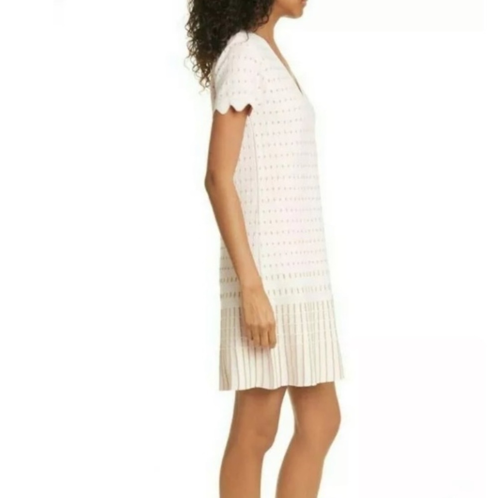 Ted Baker London Pastel Pink Gold Maciiey Knit Sweater Dress 6 - Picture 3 of 16